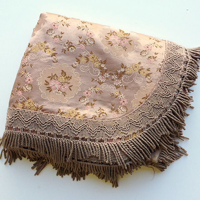 BLANKET, Bedspread - Mushroom Brocade